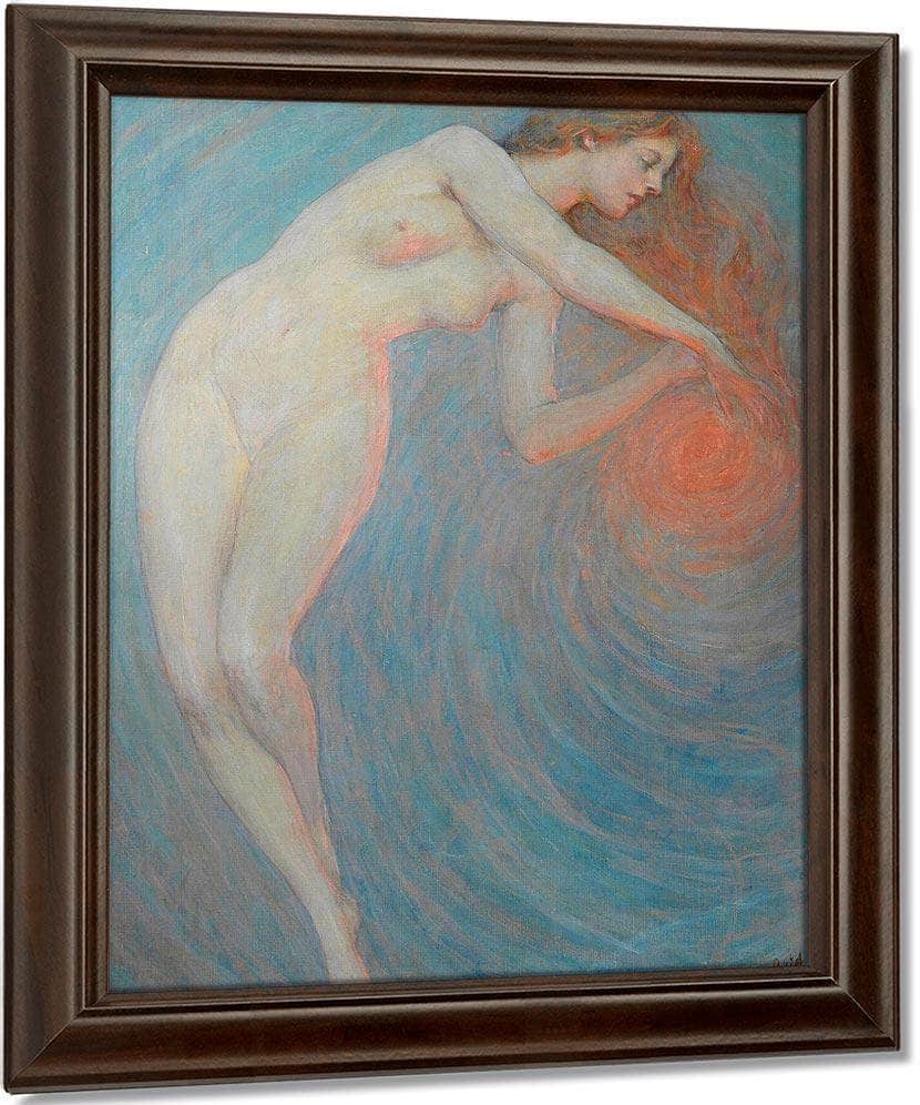 Nude With Orbit By Robert Reid Fine Art Print