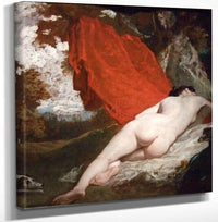 Nude Woman Reclining 3 By William Etty Fine Art Print