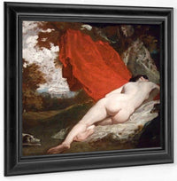 Nude Woman Reclining 3 By William Etty Fine Art Print