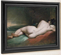 Nude Woman Reclining By William Etty Fine Art Print