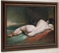 Nude Woman Reclining By William Etty Fine Art Print