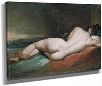 Nude Woman Reclining By William Etty Fine Art Print