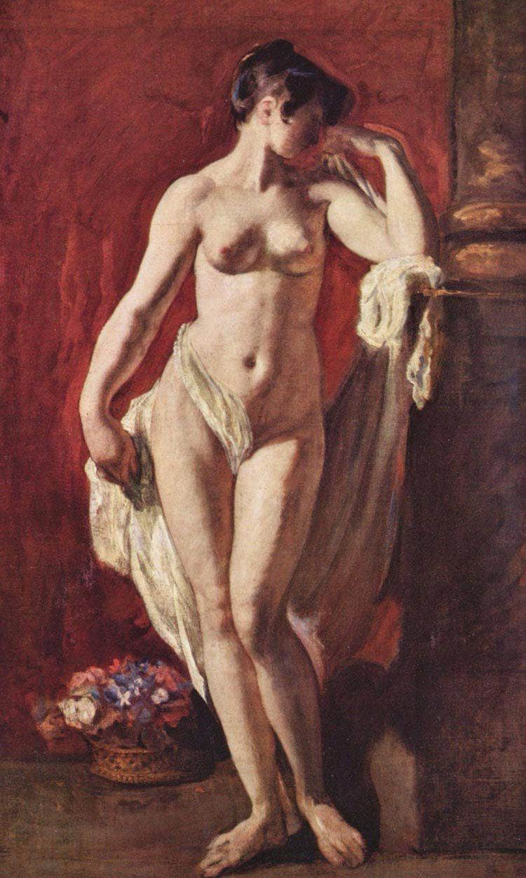 Nude7 By William Etty Fine Art Print