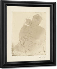 Nurse And Baby Bill (No. 1) By Mary Cassatt Fine Art Print