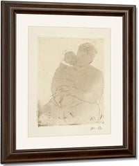 Nurse And Baby Bill (No. 1) By Mary Cassatt Fine Art Print