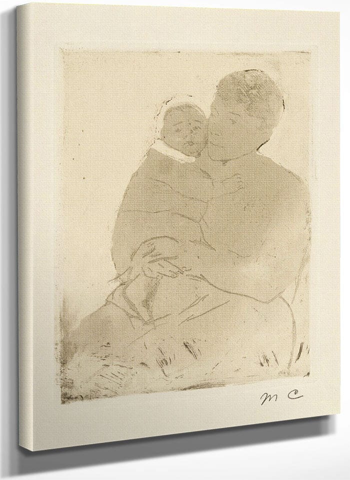 Nurse And Baby Bill (No. 1) By Mary Cassatt Fine Art Print