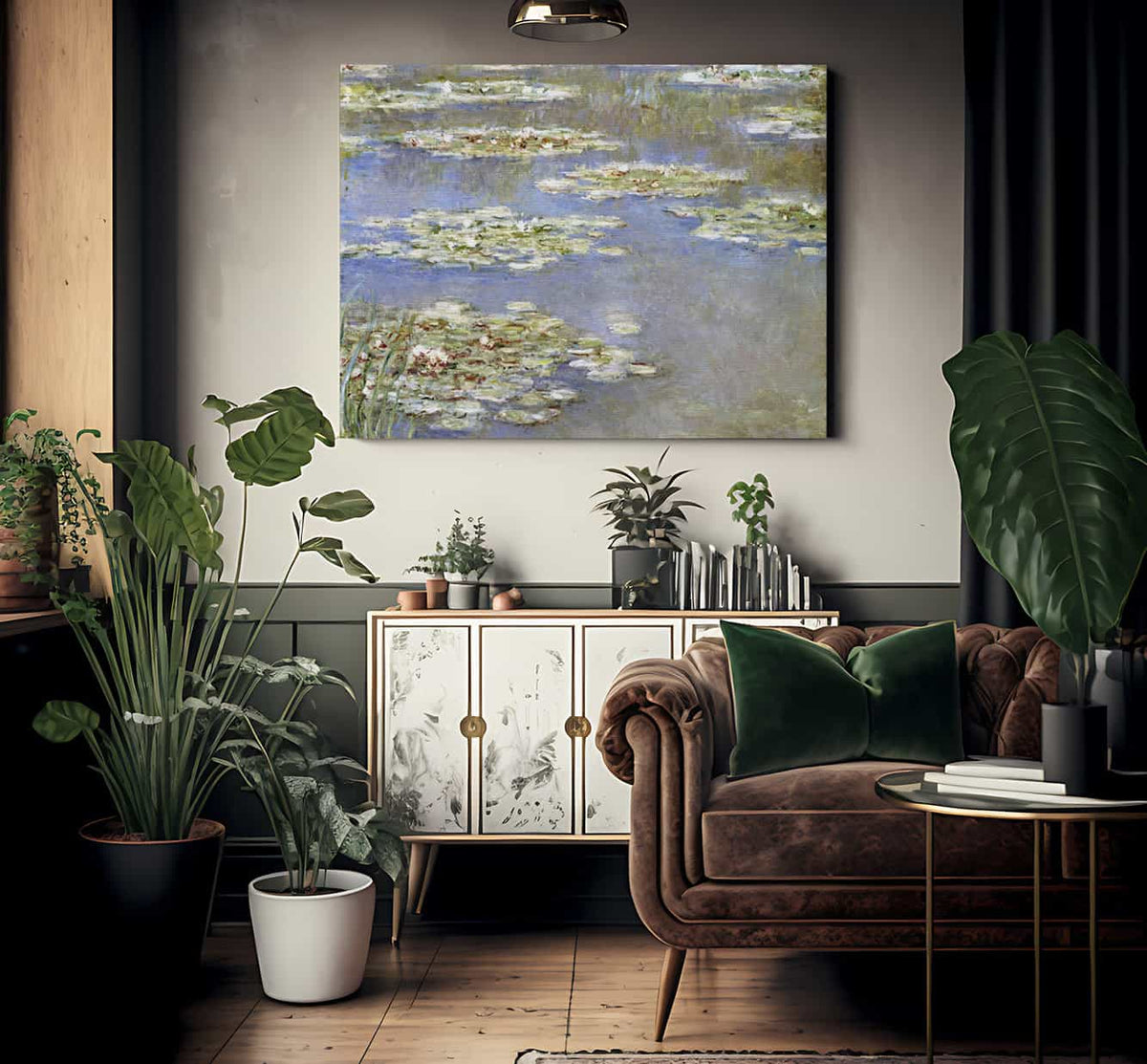 Nympheas 2 By Claude Monet Fine Art Print