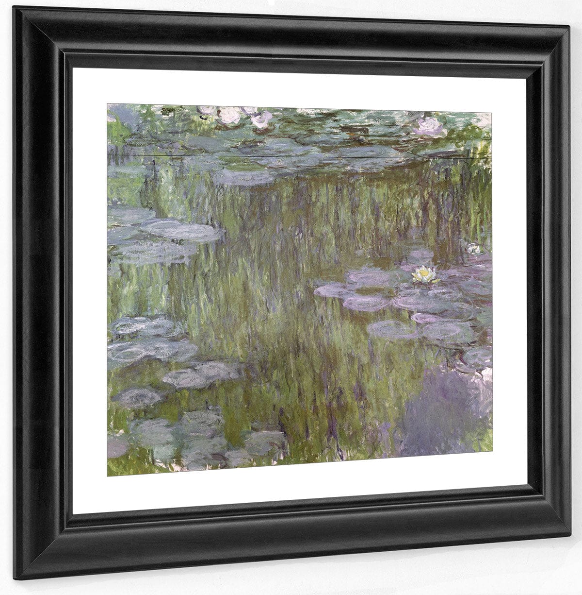 Nympheas At Giverny 1 By Claude Monet Fine Art Print
