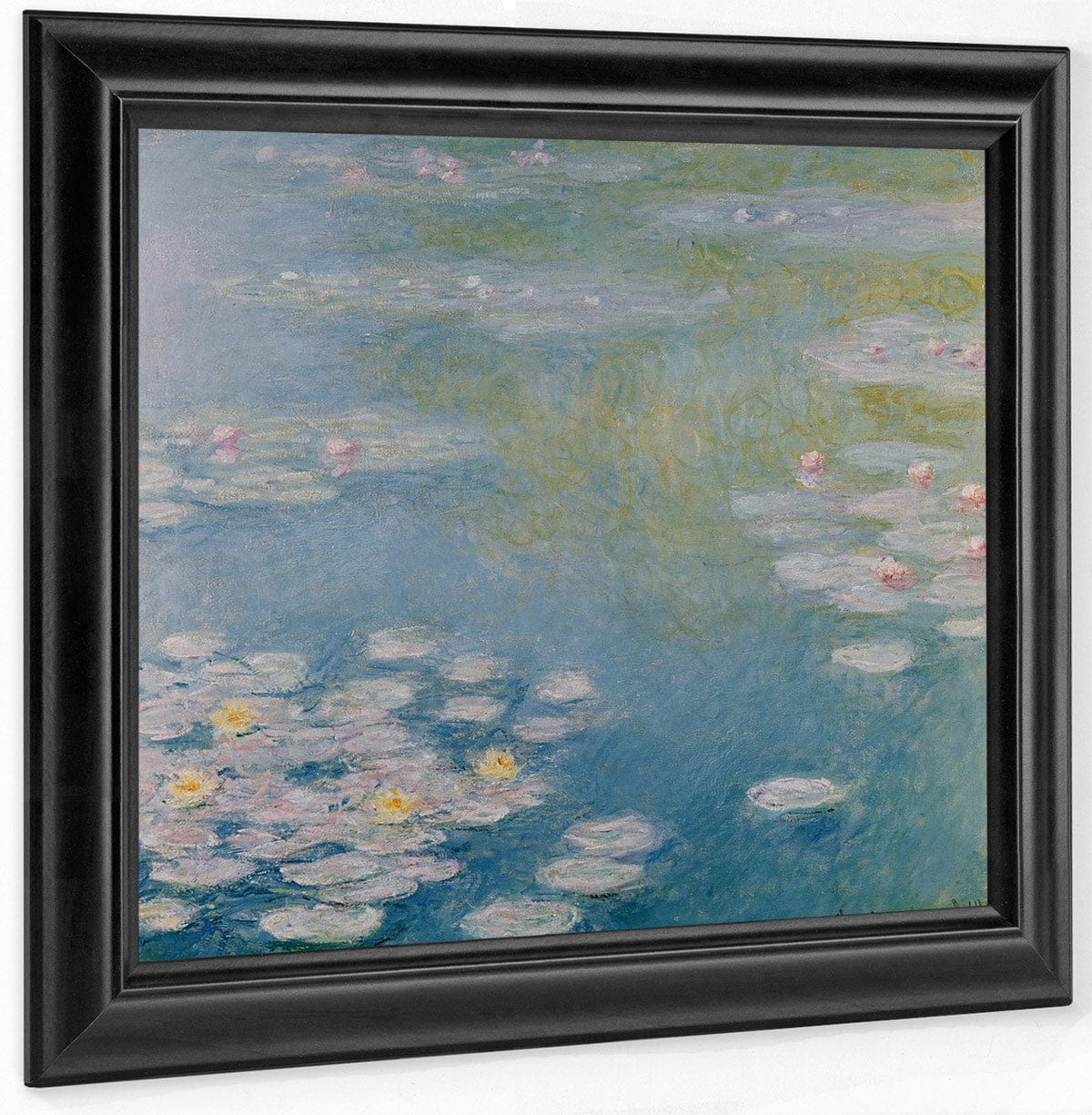 Nympheas At Giverny By Claude Monet Fine Art Print