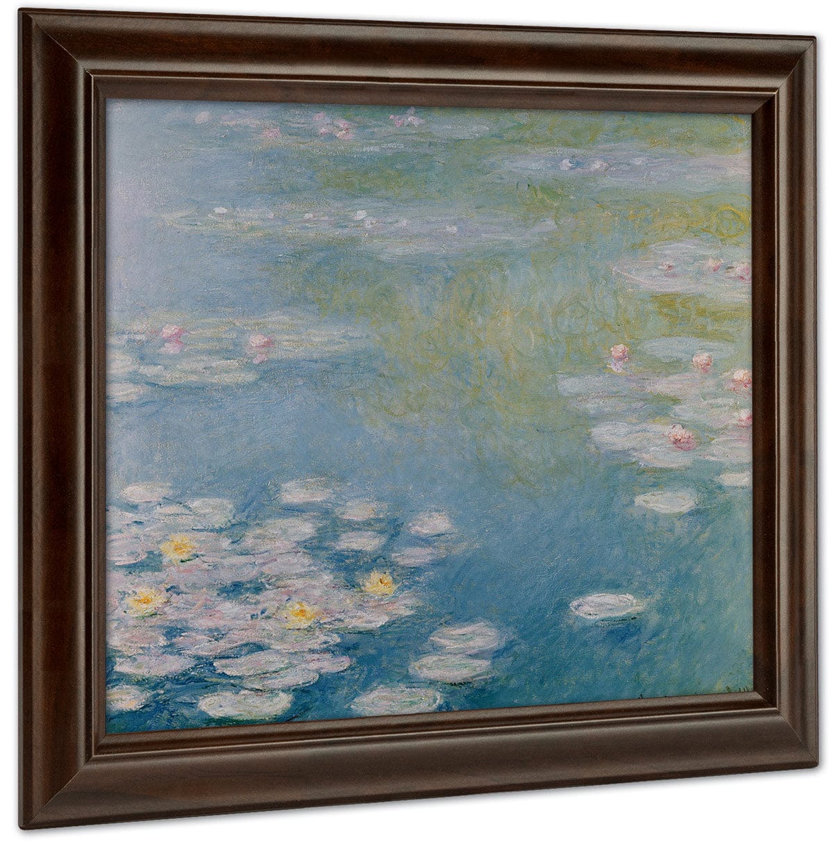 Nympheas At Giverny By Claude Monet Fine Art Print