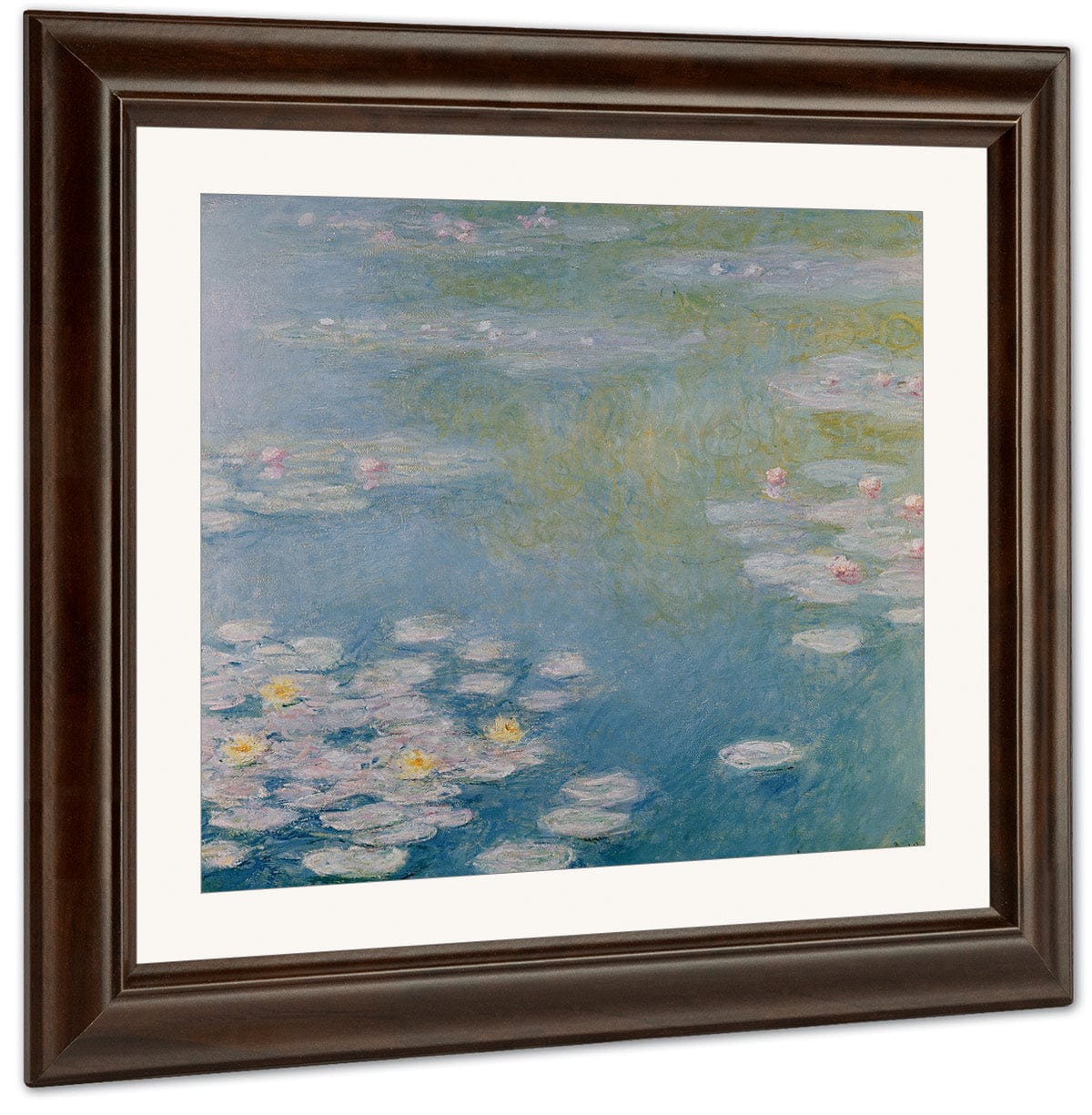 Nympheas At Giverny By Claude Monet Fine Art Print