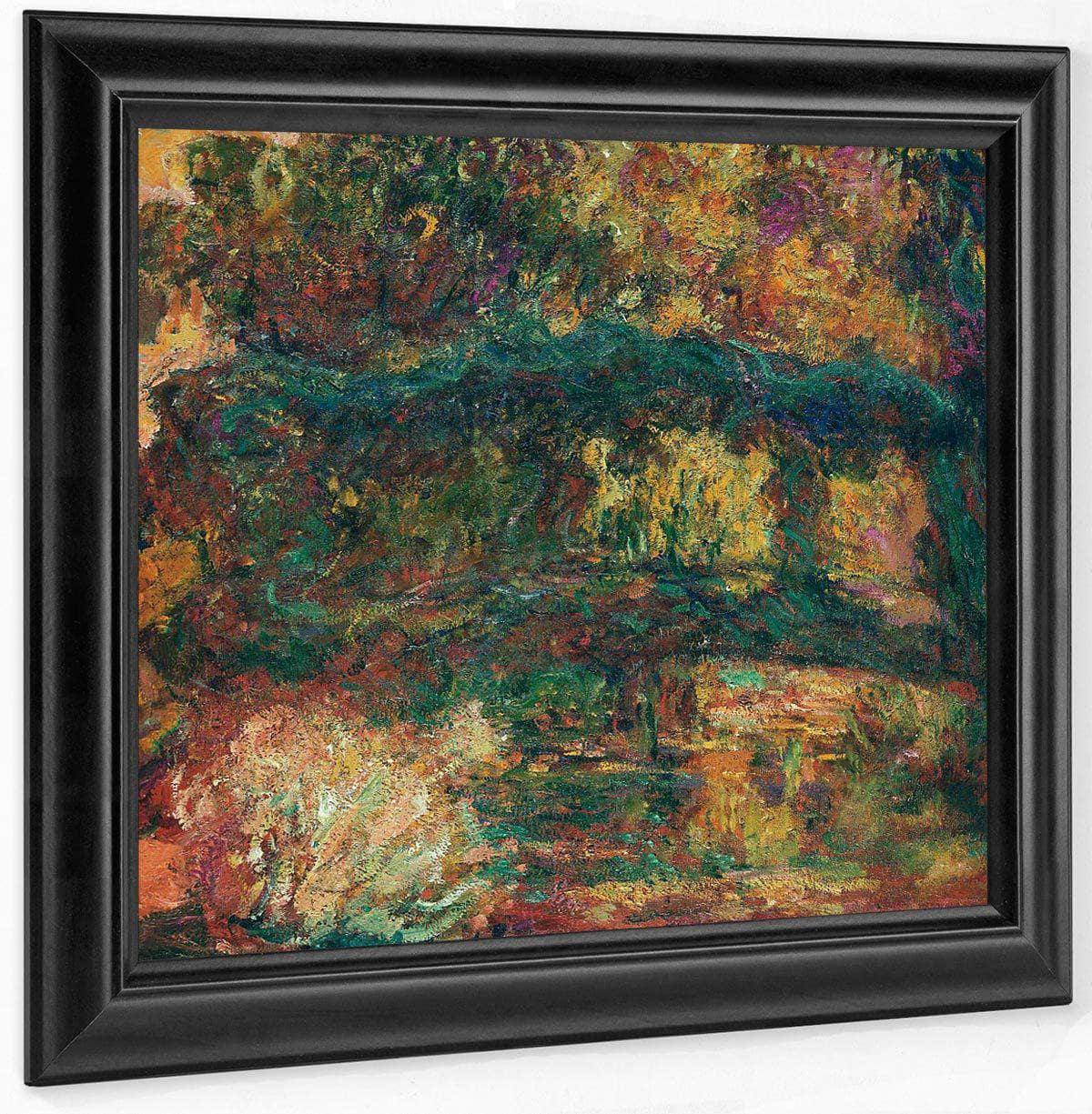 Nympheas Japanese Bridge By Monet Claude Fine Art Print