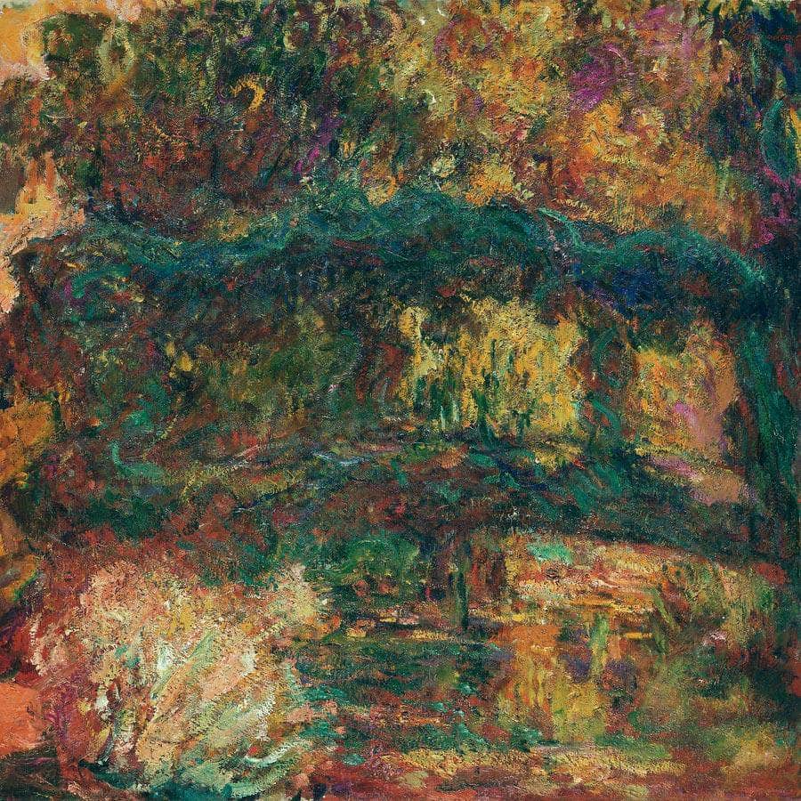 Nympheas Japanese Bridge By Monet Claude Fine Art Print