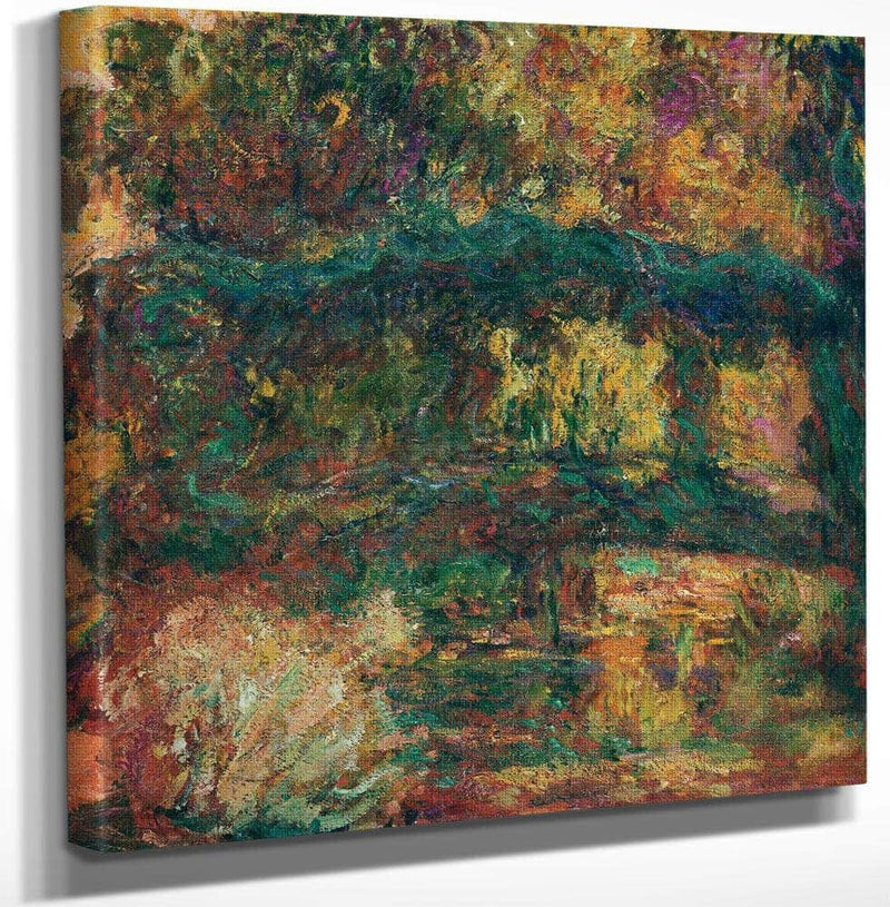 Nympheas Japanese Bridge By Monet Claude Fine Art Print