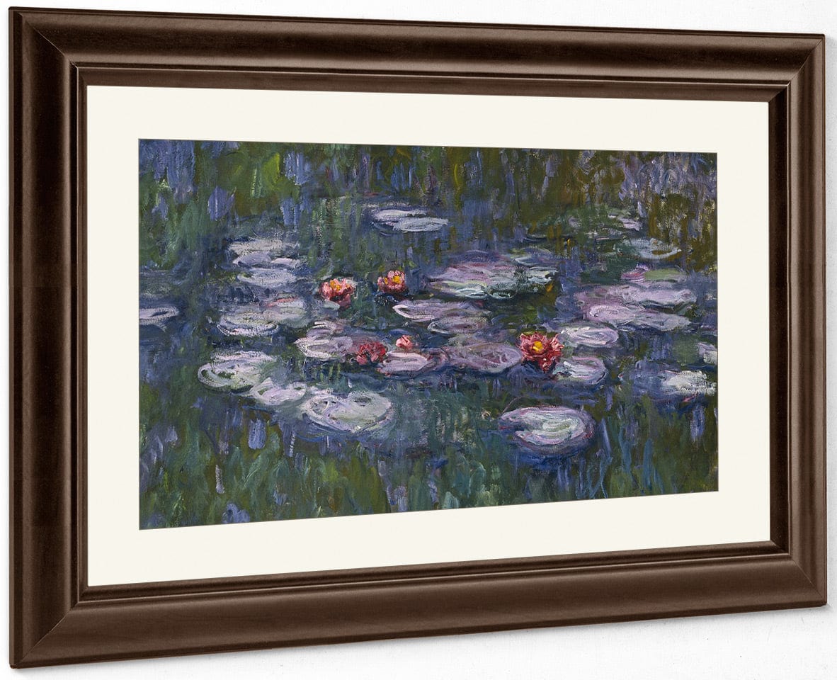 Nympheas (Water Lilies) By Claude Monet Fine Art Print