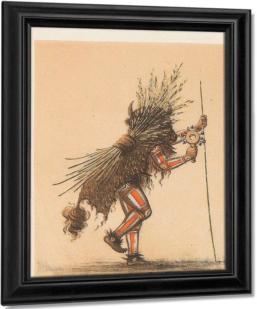 O Kee Pa A Religious Ceremony; And Other Customs Of The Mandans. Philadelphia, B. Lippincott And Co., 1867 By George Catlin Fine Art Print