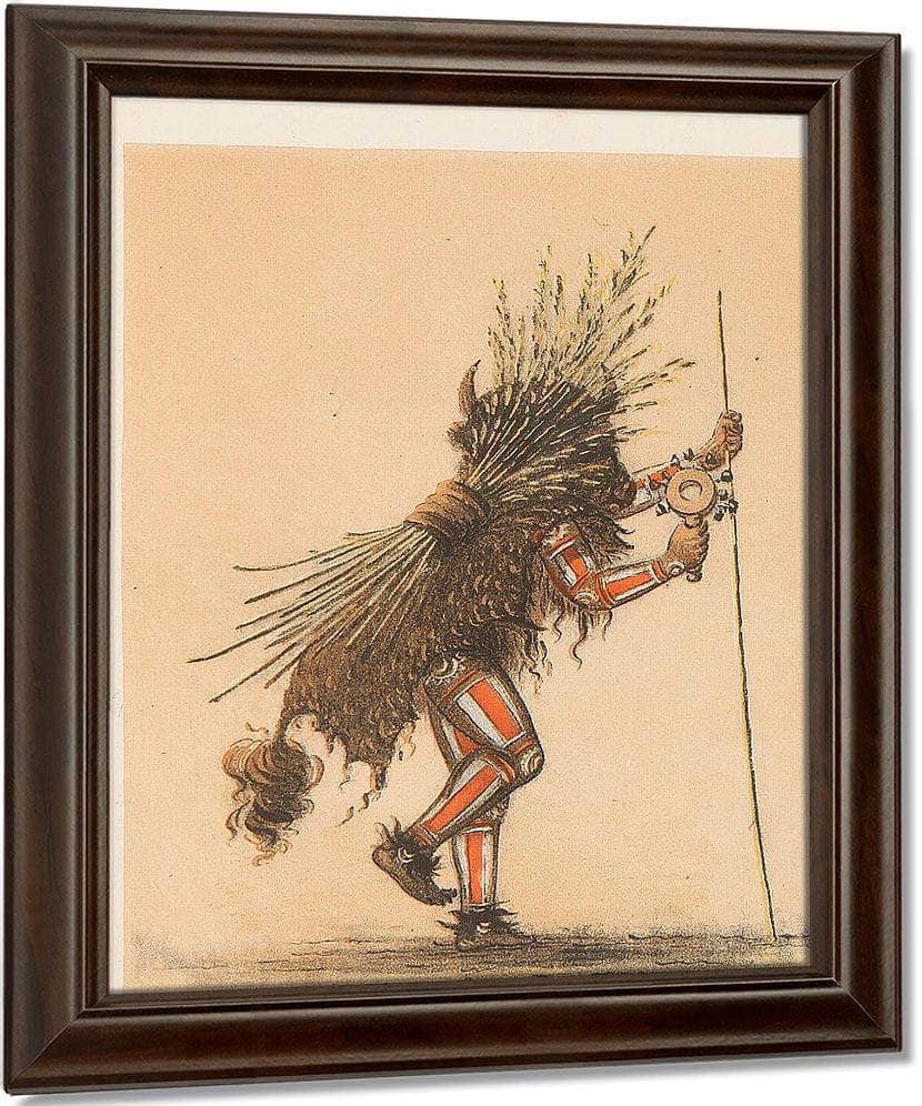 O Kee Pa A Religious Ceremony; And Other Customs Of The Mandans. Philadelphia, B. Lippincott And Co., 1867 By George Catlin Fine Art Print