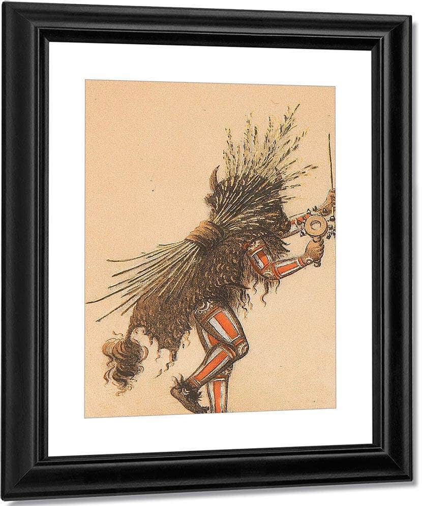 O Kee Pa A Religious Ceremony; And Other Customs Of The Mandans. Philadelphia, B. Lippincott And Co., 1867 By George Catlin Fine Art Print