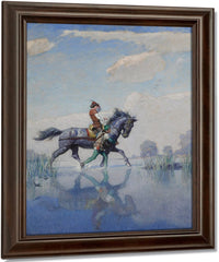 O The Change Was Made, And They Went Forward As Briskly By NC Wyeth Fine Art Print