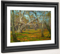 Oaks And Sycamores By William Wendt Fine Art Print