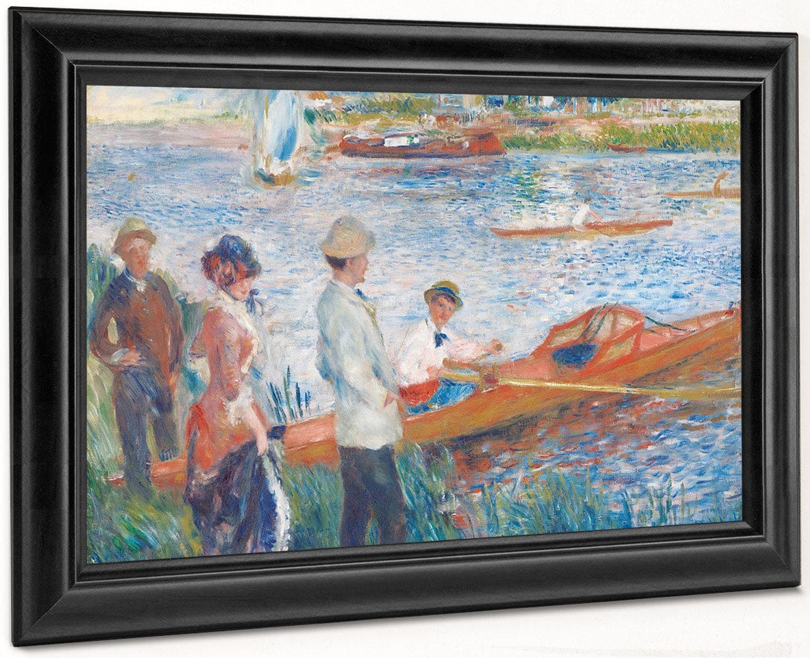 Oarsmen At Chatou 1879 By Pierre Auguste Renoir Fine Art Print