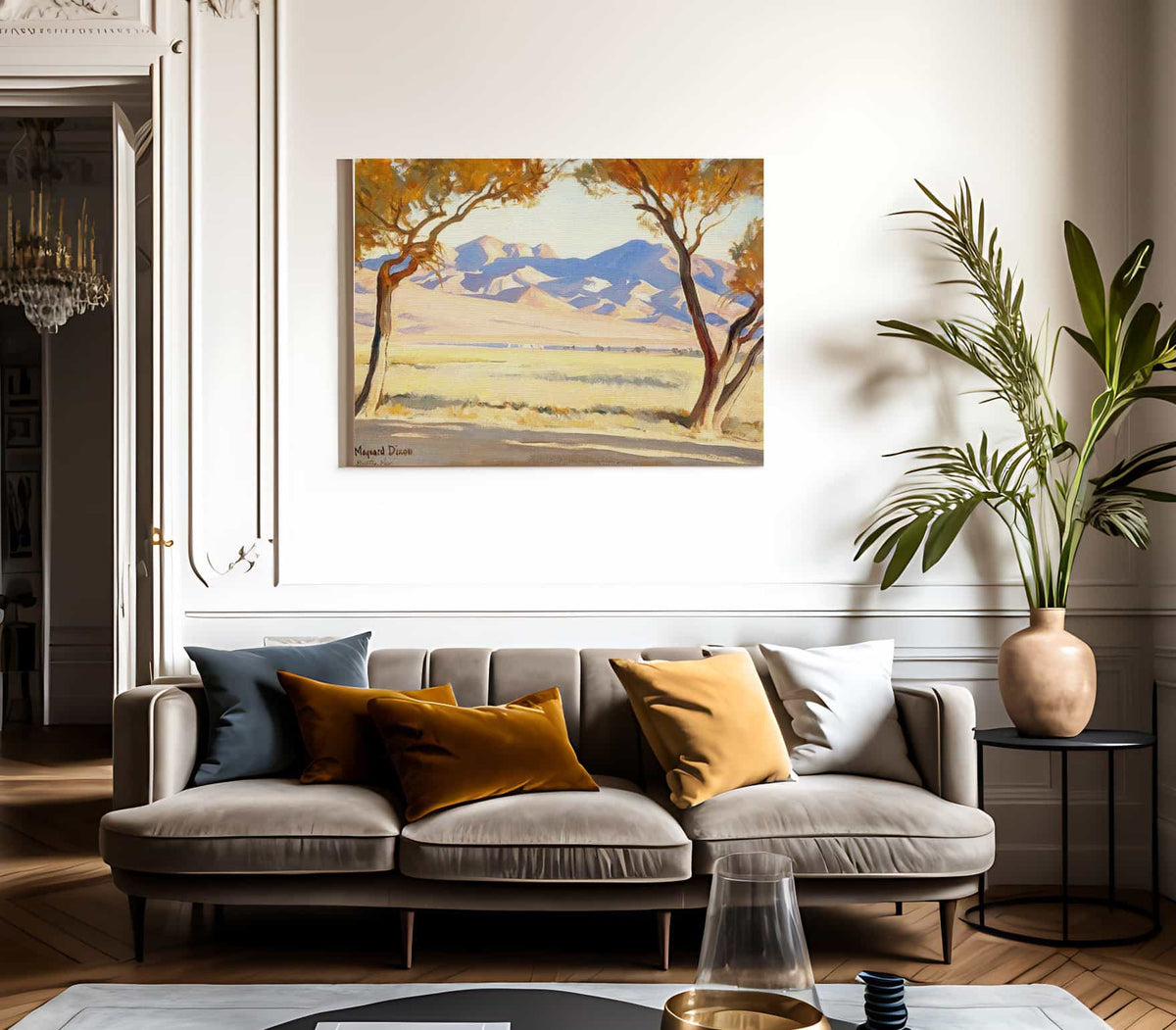 Oasis By Maynard Dixon Fine Art Print