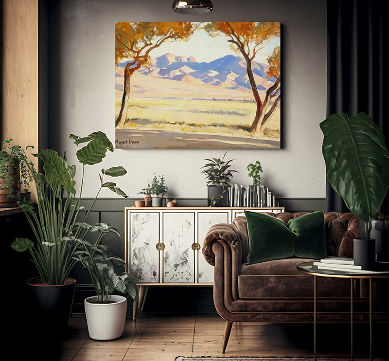 Oasis By Maynard Dixon Fine Art Print