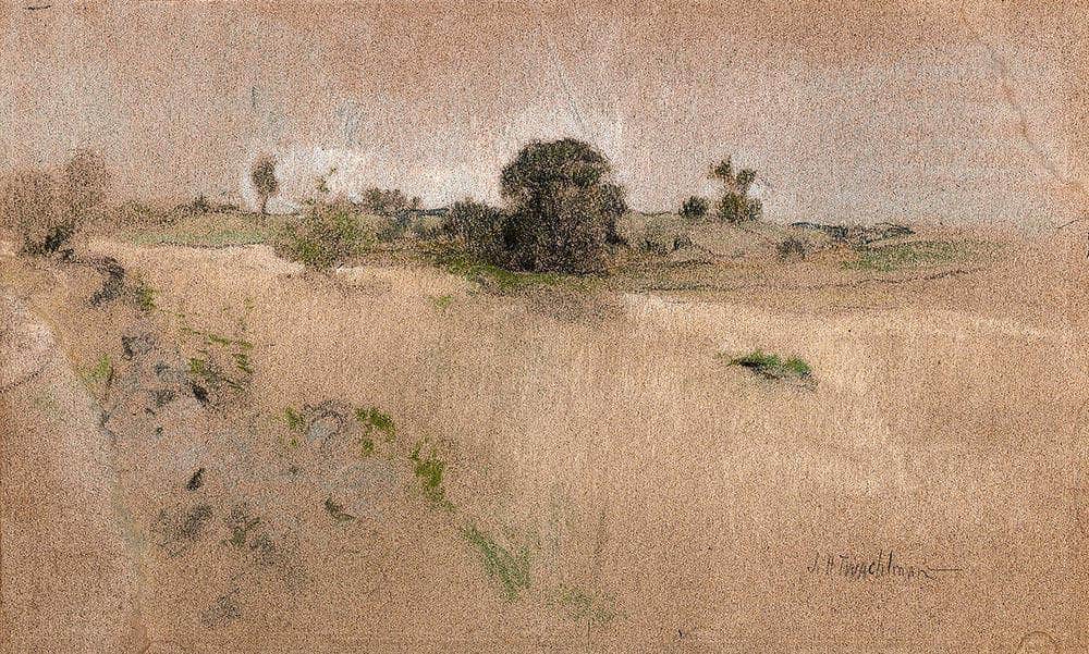 Oat Field By John Henry Twachtman Fine Art Print