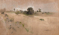 Oat Field By John Henry Twachtman Fine Art Print