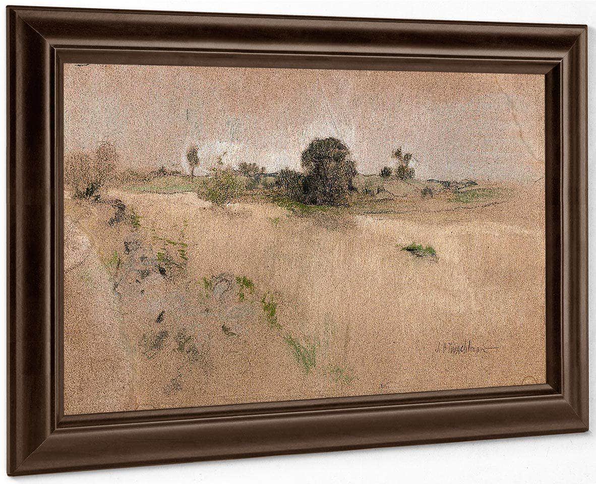 Oat Field By John Henry Twachtman Fine Art Print