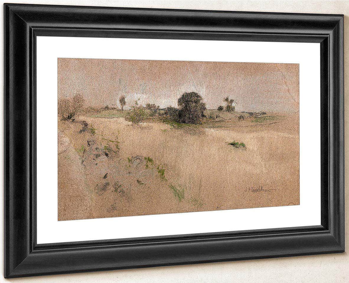Oat Field By John Henry Twachtman Fine Art Print