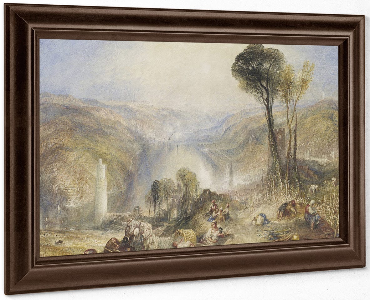 Oberwesel By Joseph Mallord William Turner Fine Art Print