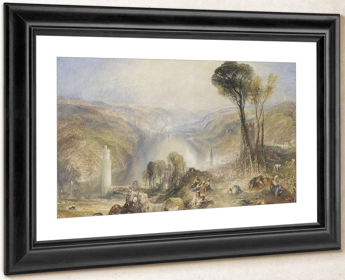 Oberwesel By Joseph Mallord William Turner Fine Art Print