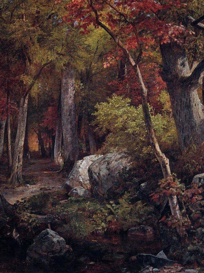 October By William Trost Richards Fine Art Print