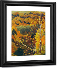 October Gold By Frank Carmichael Fine Art Print
