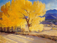 October Gold By Maynard Dixon Fine Art Print