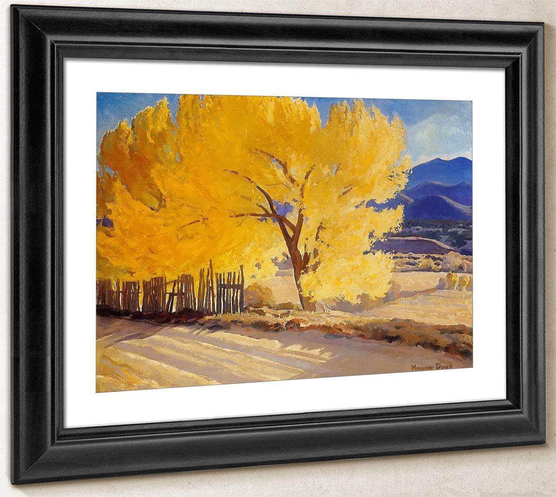 October Gold By Maynard Dixon Fine Art Print