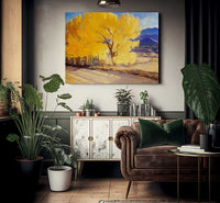 October Gold By Maynard Dixon Fine Art Print