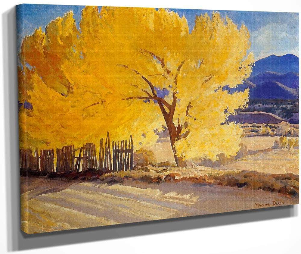 October Gold By Maynard Dixon Fine Art Print