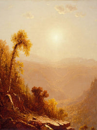October In The Catskills By Sanford Robinson Gifford Fine Art Print