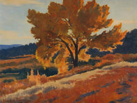 October Leafage By Maynard Dixon Fine Art Print
