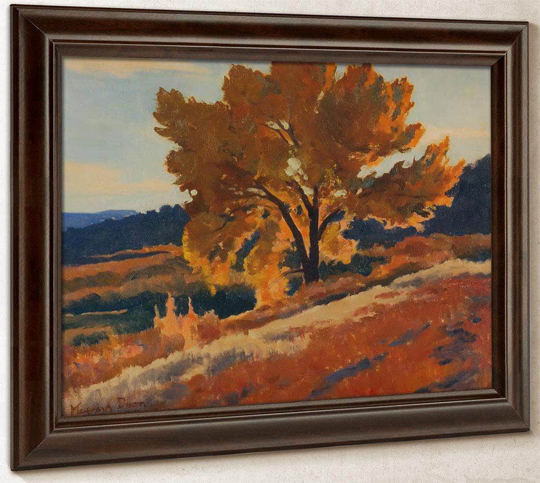 October Leafage By Maynard Dixon Fine Art Print