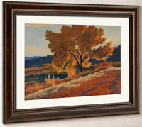 October Leafage By Maynard Dixon Fine Art Print