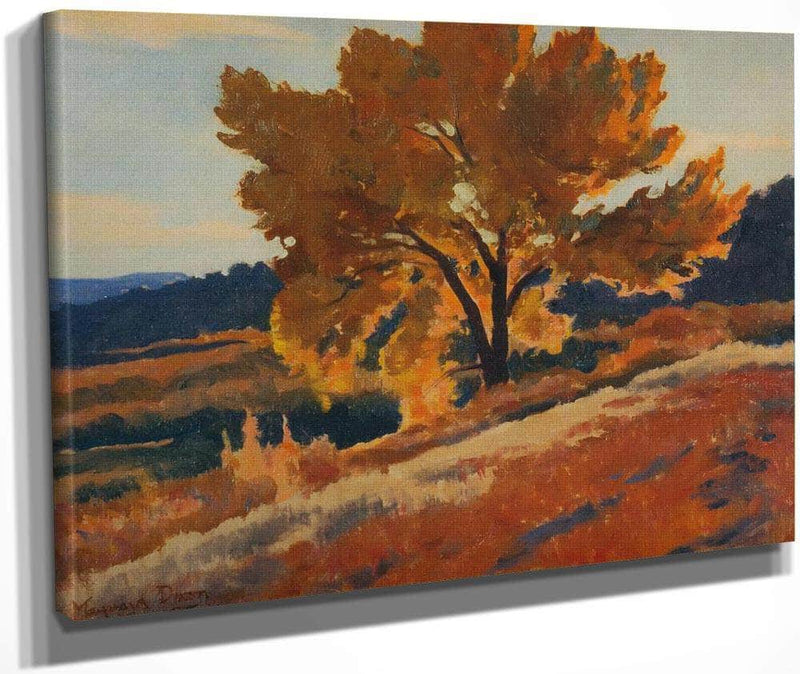 October Leafage By Maynard Dixon Fine Art Print