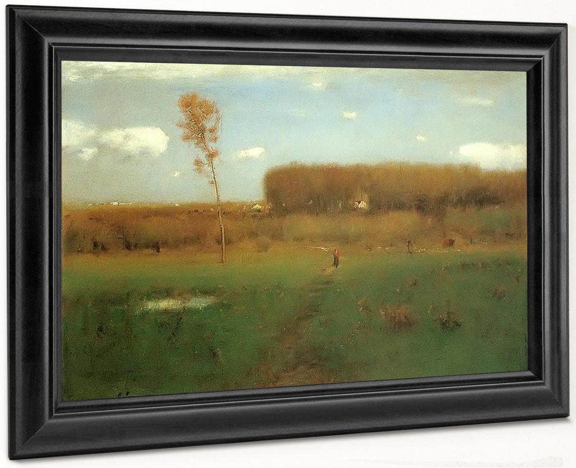 October Noon By George Inness Fine Art Print