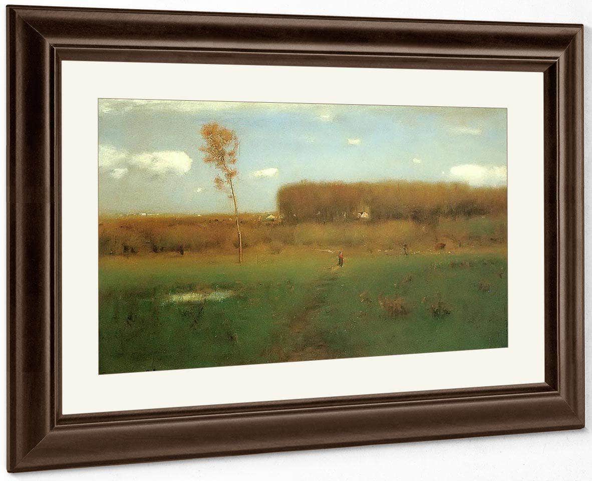 October Noon By George Inness Fine Art Print