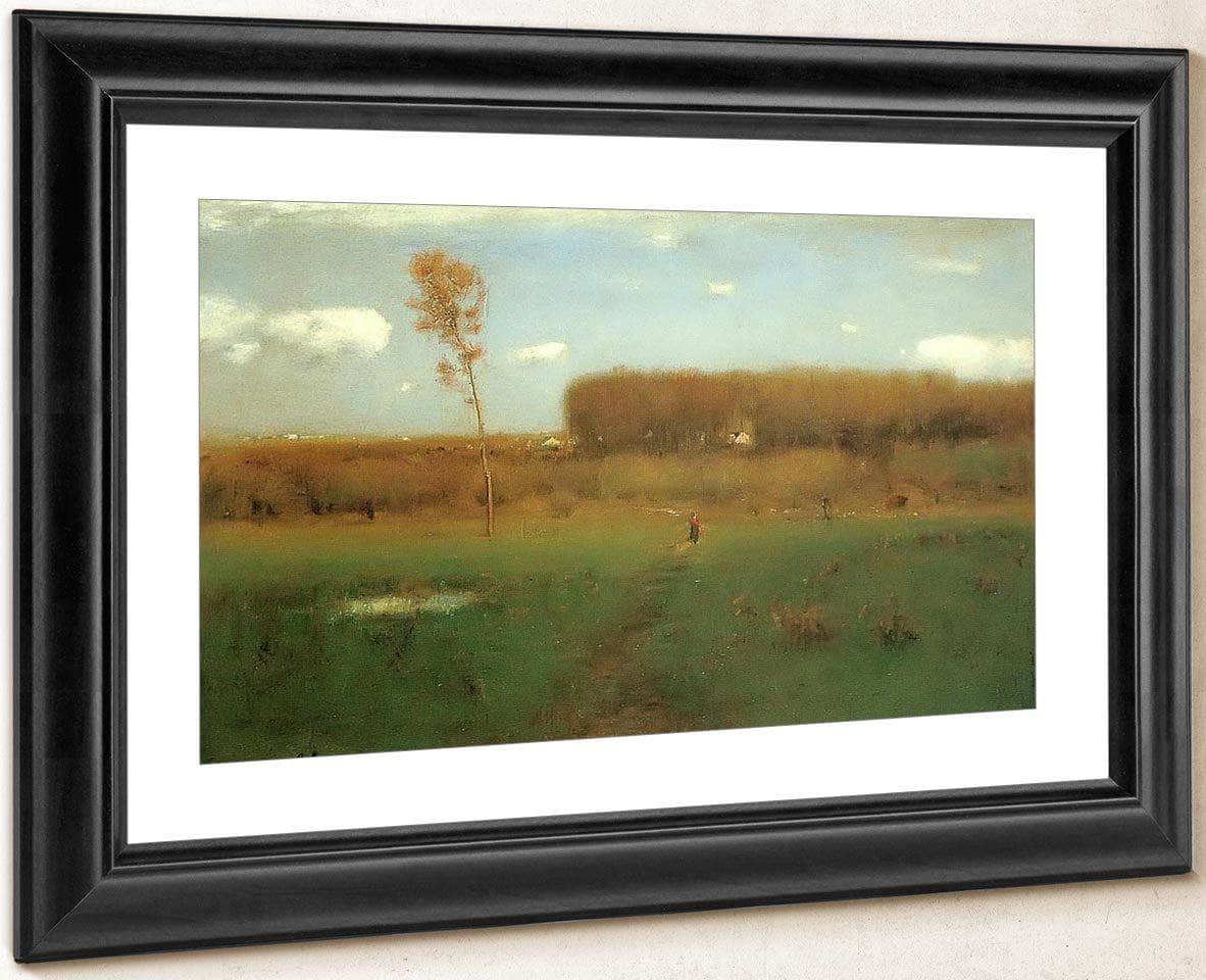 October Noon By George Inness Fine Art Print