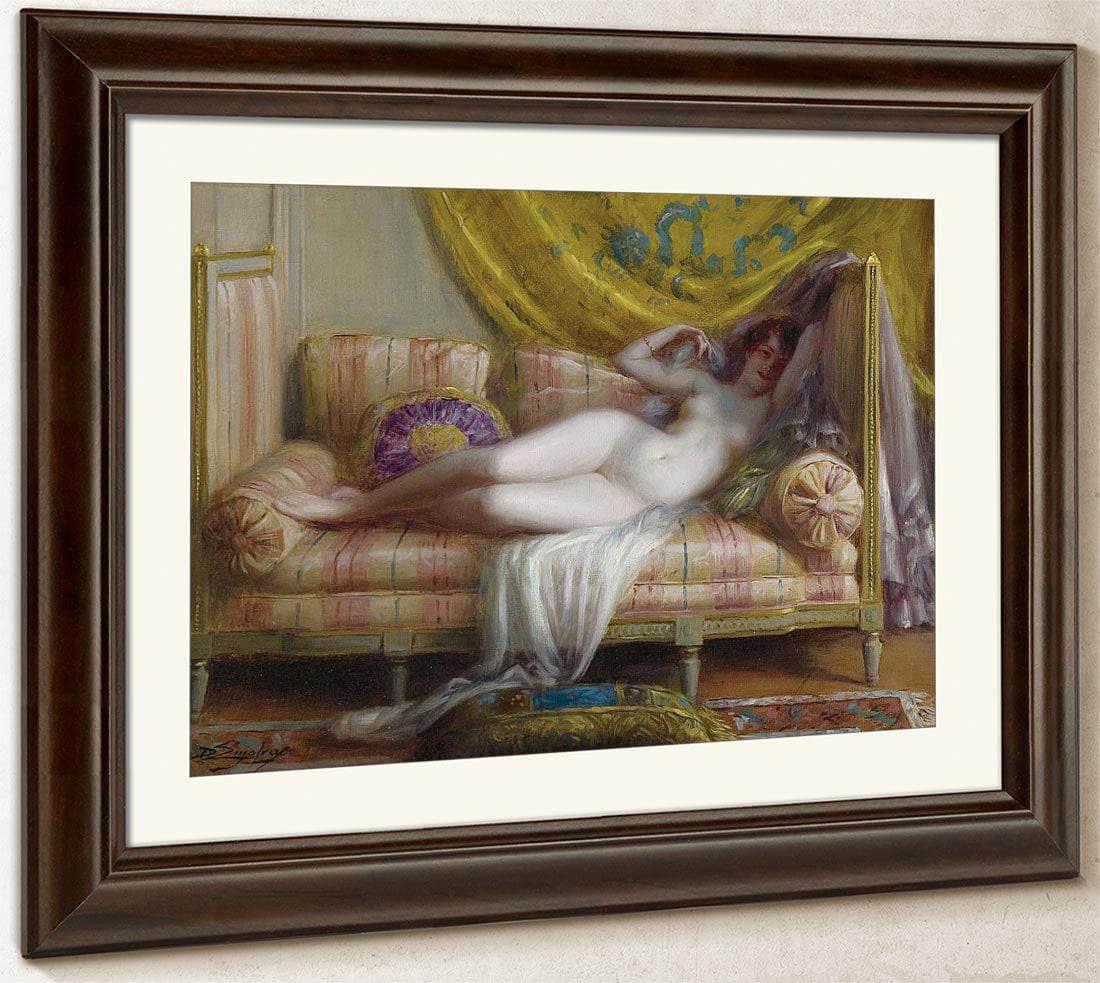 Odalisque By Enjolras Delphin Fine Art Print