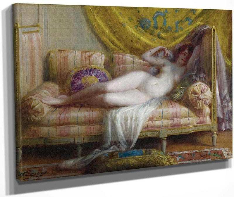 Odalisque By Enjolras Delphin Fine Art Print