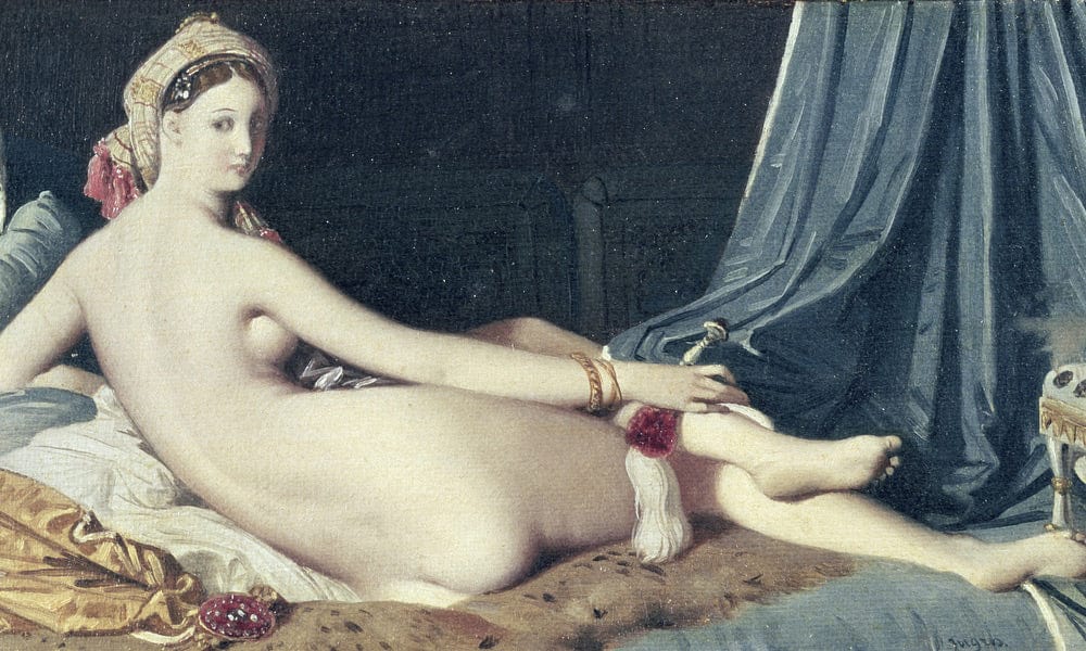 Odalisque By Jean Auguste Dominique Ingres Fine Art Print